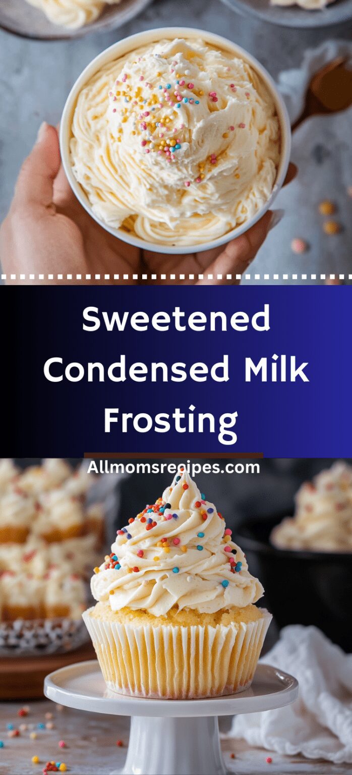 Sweetened Condensed Milk Frosting (Russian Buttercream) 🍰 all moms
