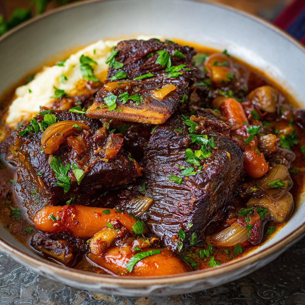 French Style Braised Short Ribs - all moms recipes