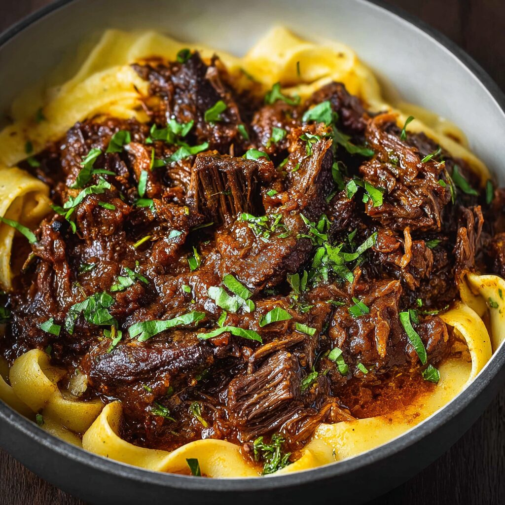 Slow-Cooked Beef Short Rib Ragù - all moms recipes