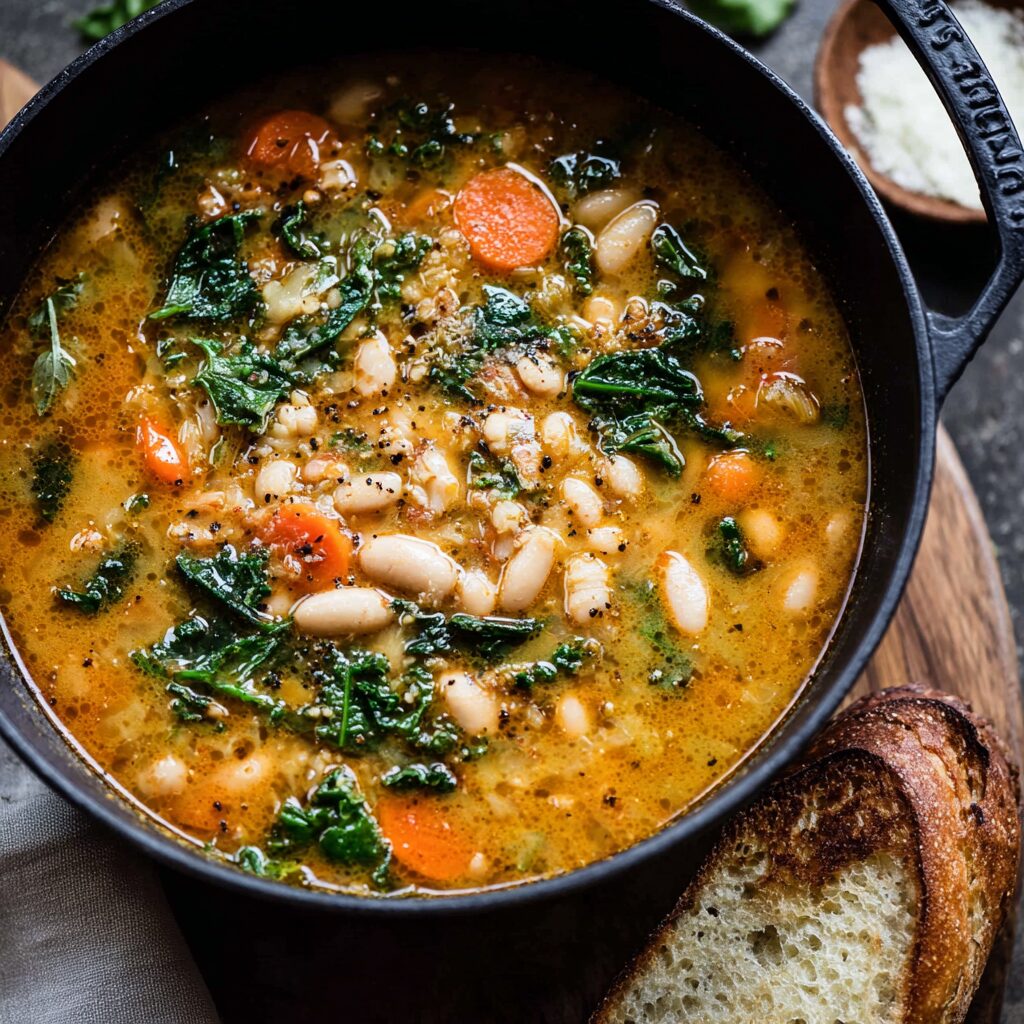 Tuscan White Bean Soup - all moms recipes